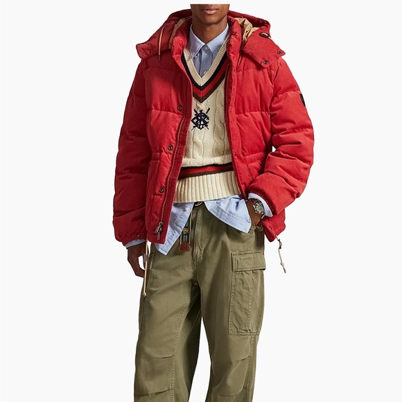 Polo Ralph Lauren Other - Polo by Ralph Lauren Vibrant Red Puffer Jacket